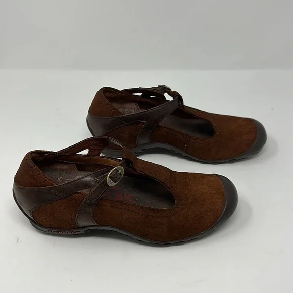 Merrell Dark Spice Plaza Strap Mary Jane Shoes Size 8 - Picture 9 of 10
